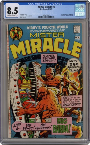 Mister miracle cgc - #4,