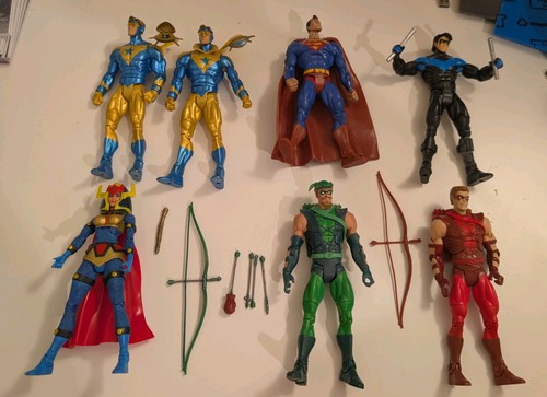 Lotto figurine mattel dc - lotto,