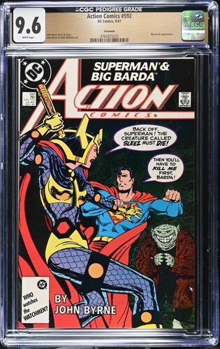 Action comics 592 - comics, cgc