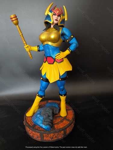 Statua big barda dipinta - big,